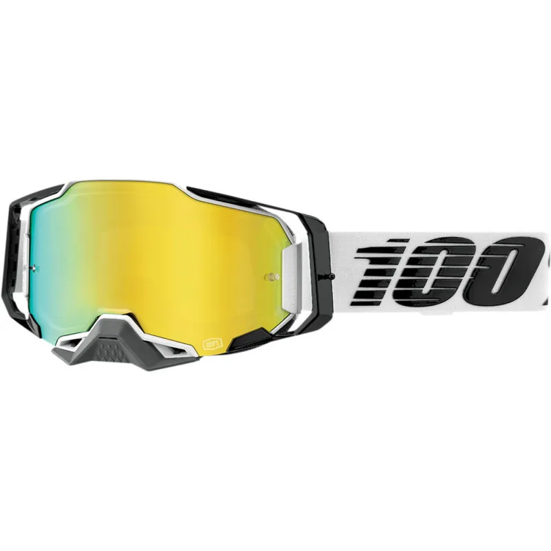 Cumpărături sigure Ochelari motocross 100% ARMEGA ATMOS - MIRROR GOLD